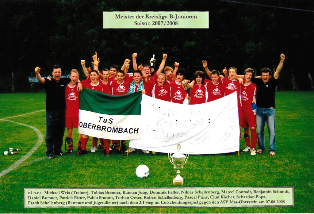 B-Jugend Meister 2008
